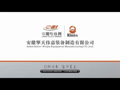 Teste de espuma de gabinete com servo para ajustar largura Foxcom.