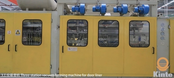 O refrigerador automatizou a linha de produção/a cadeia de fabricação equipamento porta do congelador